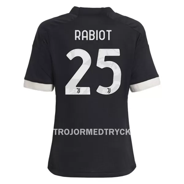 Juventus Rabiot 25 Fotbollströja Barn Tredje 2023/24