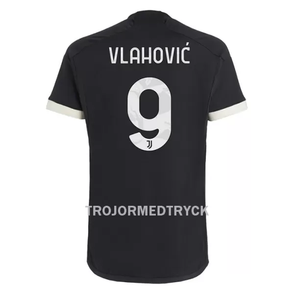 Juventus Vlahovic 9 Fotbollströja Tredje 2023/24