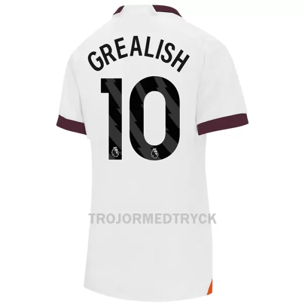 Manchester City Grealish 10 Fotbollströja Dam Borta 2023/24