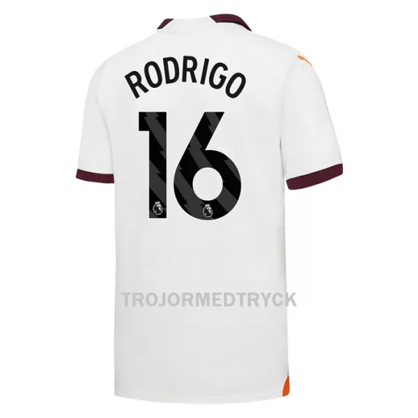 Manchester City Rodrigo 16 Fotbollströja Borta 2023/24