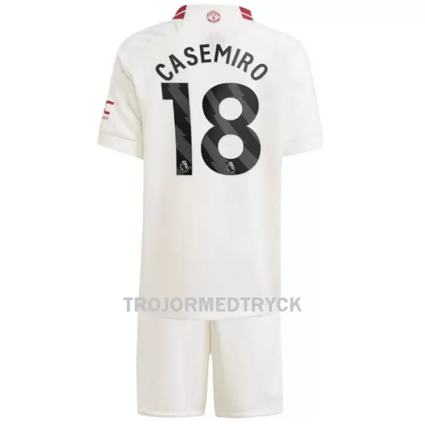 Manchester United Casemiro 18 Fotbollströja Barn Tredje 2023/24