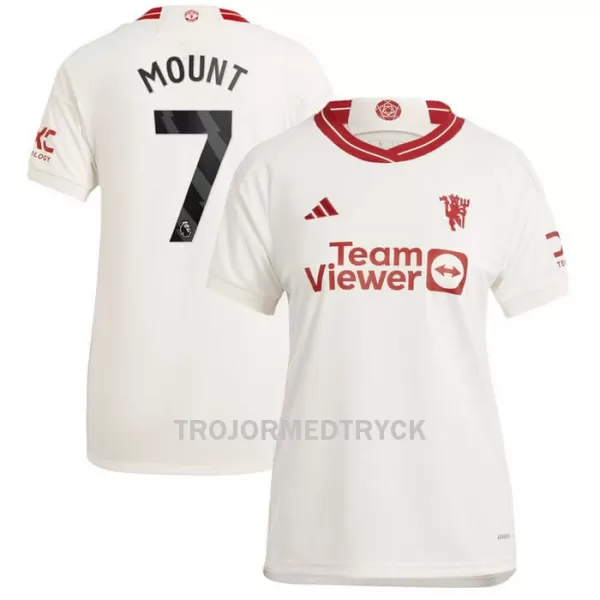 Manchester United Mount 7 Fotbollströja Dam Tredje 2023/24