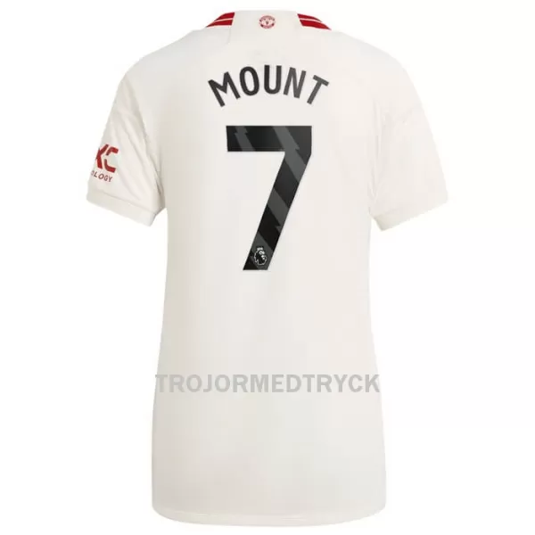 Manchester United Mount 7 Fotbollströja Dam Tredje 2023/24