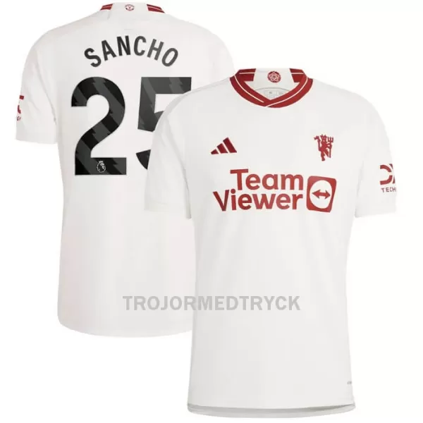 Manchester United Sancho 25 Fotbollströja Tredje 2023/24