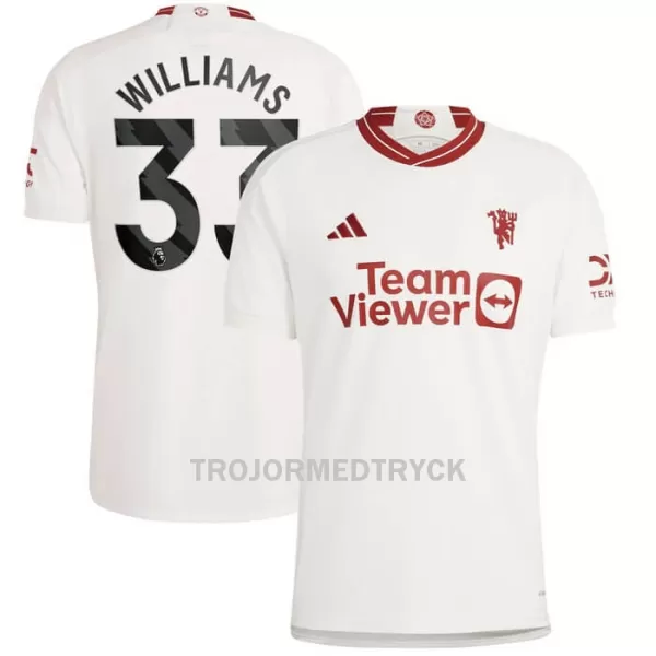 Manchester United Williams 33 Fotbollströja Tredje 2023/24