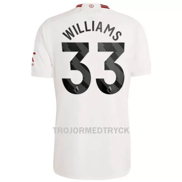 Manchester United Williams 33 Fotbollströja Tredje 2023/24