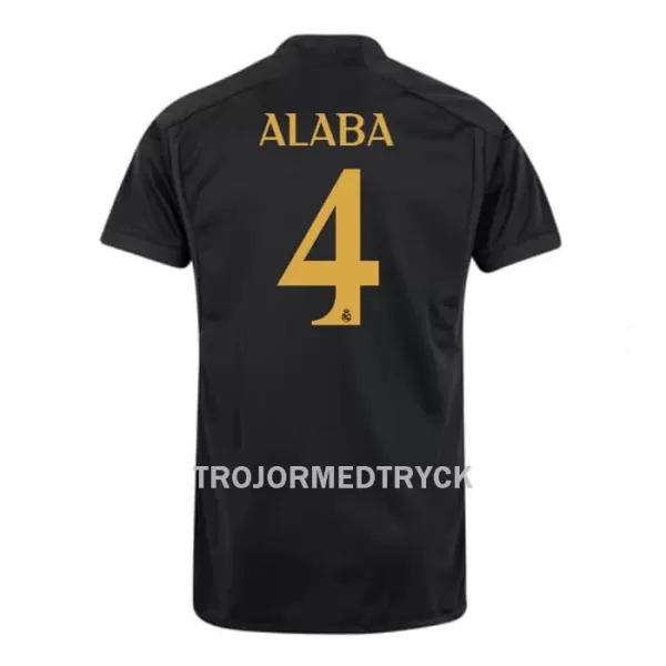 Real Madrid Alaba 4 Fotbollströja Tredje 2023/24