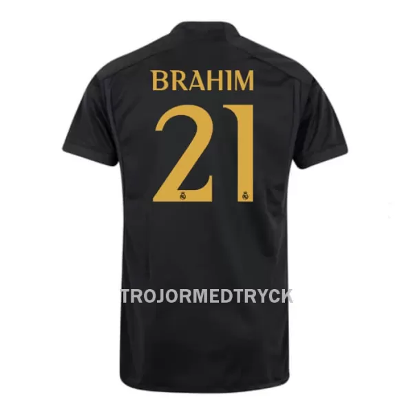 Real Madrid Brahim 21 Fotbollströja Tredje 2023/24