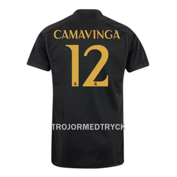 Real Madrid Camavinga 12 Fotbollströja Tredje 2023/24