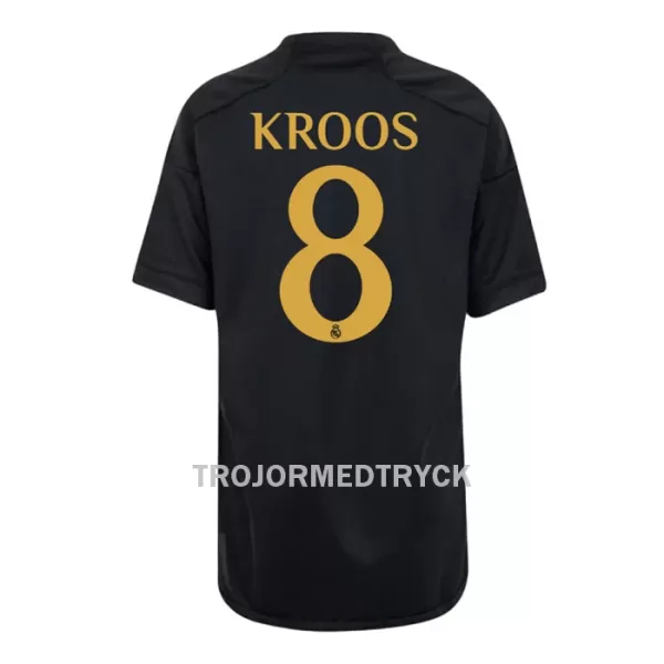 Real Madrid Kroos 8 Fotbollströja Barn Tredje 2023/24