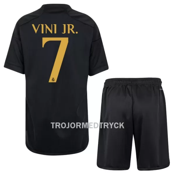 Real Madrid Vini Jr. 7 Fotbollströja Barn Tredje 2023/24