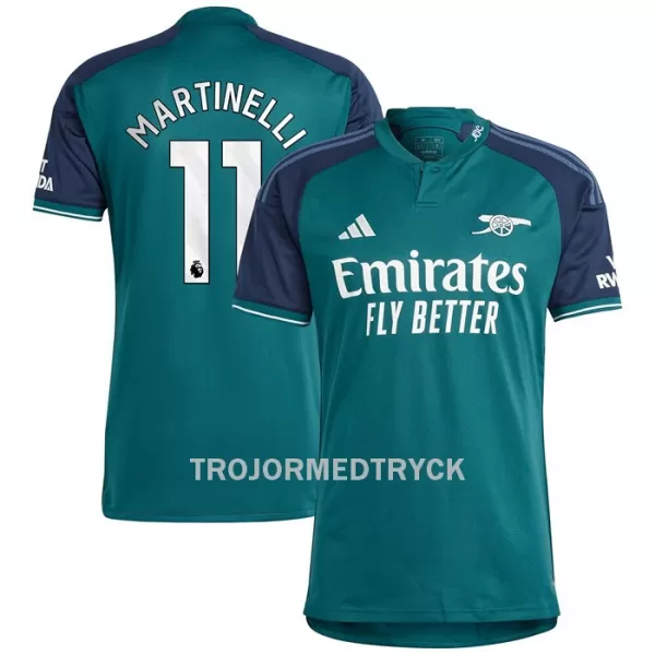 Arsenal Martinelli 11 Fotbollströja Tredje 2023/24