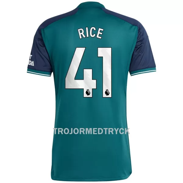 Arsenal Rice 41 Fotbollströja Tredje 2023/24