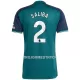 Arsenal Saliba 2 Fotbollströja Tredje 2023/24