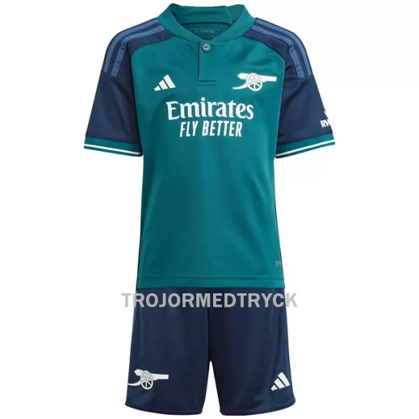 Arsenal White 4 Fotbollströja Barn Tredje 2023/24