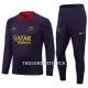 Paris Saint-Germain Träningsträningsoverall Quarter-Zip 2023/24 Lila