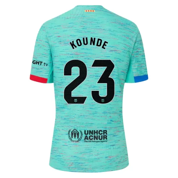 FC Barcelona Kounde 23 Fotbollströja Tredje 2023/24