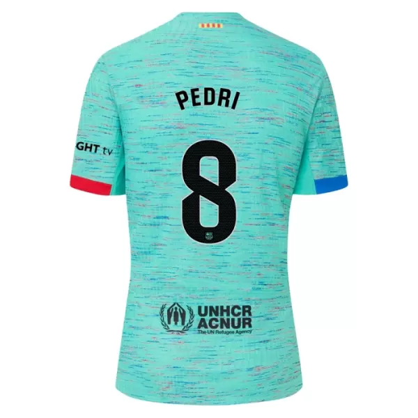 FC Barcelona Pedri 8 Fotbollströja Barn Tredje 2023/24