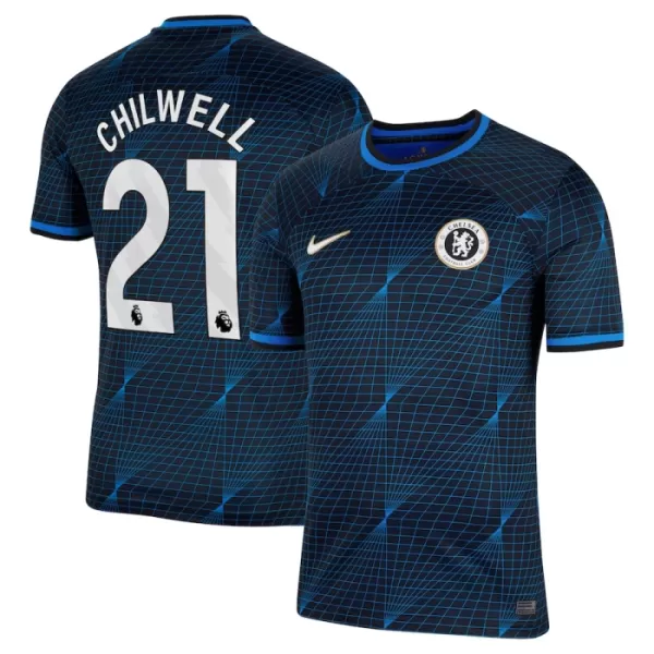 Chelsea Chilwell 21 Fotbollströja Borta 2023/24