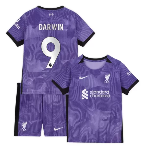 Liverpool Darwin 9 Fotbollströja Barn Tredje 2023/24