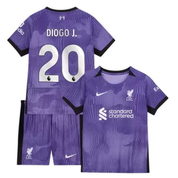 Liverpool Diogo J. 20 Fotbollströja Barn Tredje 2023/24