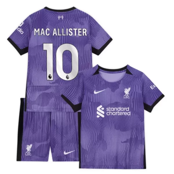 Liverpool Mac Allister 10 Fotbollströja Barn Tredje 2023/24