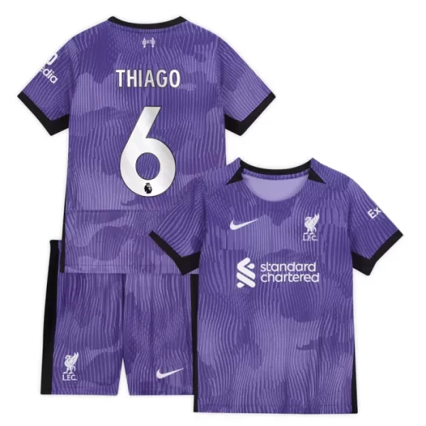 Liverpool Thiago 6 Fotbollströja Barn Tredje 2023/24