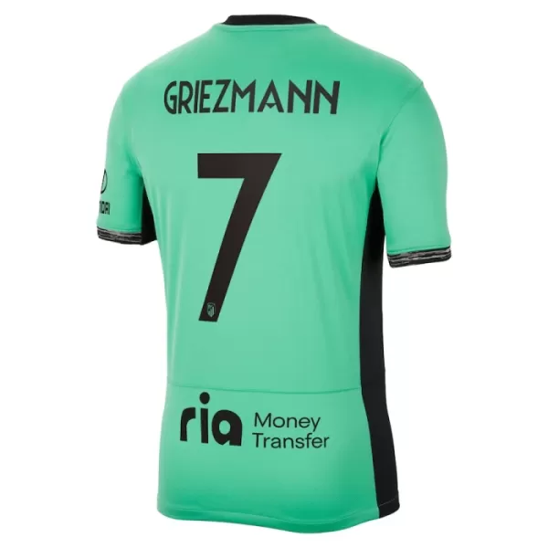 Atlético Madrid Griezmann 7 Fotbollströja Barn Tredje 2023/24