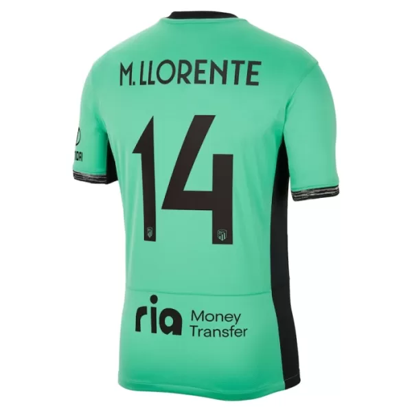 Atlético Madrid M. Llorente 14 Fotbollströja Tredje 2023/24