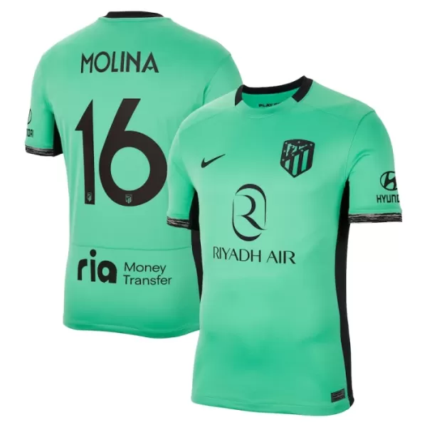 Atlético Madrid Molina 16 Fotbollströja Tredje 2023/24