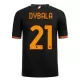 AS Roma Dybala 21 Fotbollströja Barn Tredje 2023/24