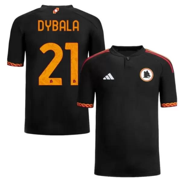 AS Roma Dybala 21 Fotbollströja Tredje 2023/24