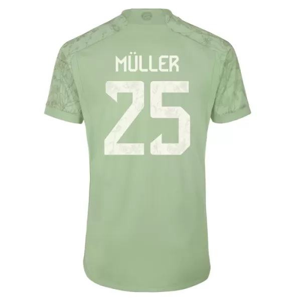 FC Bayern München Müller 25 Fotbollströja Tredje 2023/24