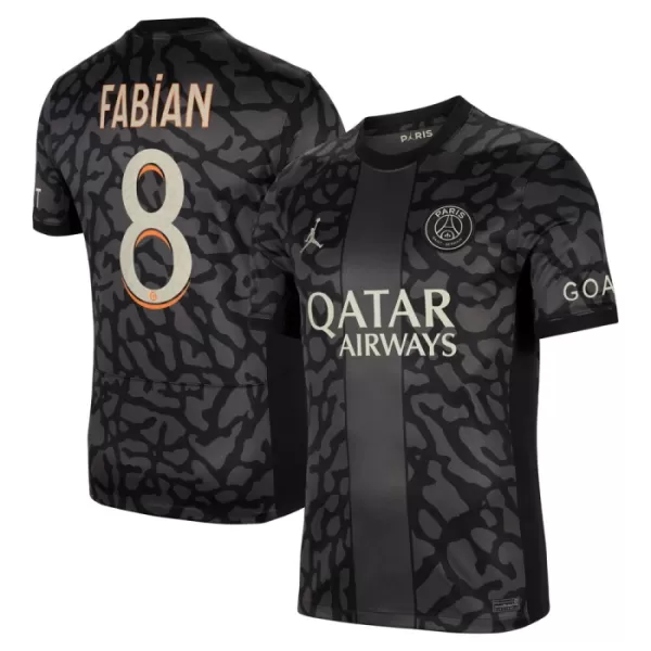 Paris Saint-Germain Fabian 8 Fotbollströja Tredje 2023/24