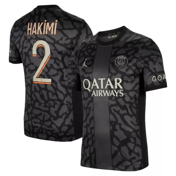 Paris Saint-Germain Hakimi 2 Fotbollströja Tredje 2023/24