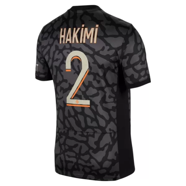 Paris Saint-Germain Hakimi 2 Fotbollströja Tredje 2023/24