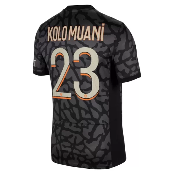 Paris Saint-Germain Kolo Muani 23 Fotbollströja Tredje 2023/24