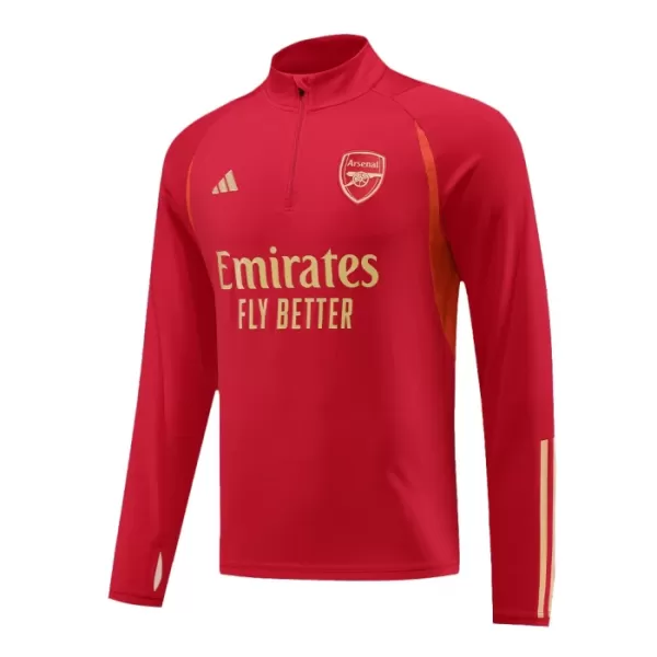 Arsenal Träningströja Quarter-Zip 2023/24 Röd