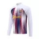 Barcelona Träningströja Quarter-Zip 2023/24 Vit