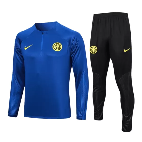 Inter Milan Träningströja Quarter-Zip 2023/24 Blå