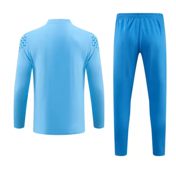 Manchester City Träningströja Quarter-Zip 2023/24 Blå