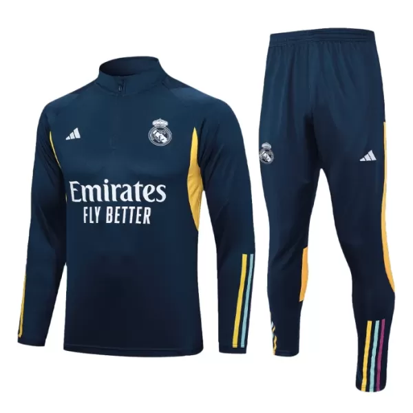 Real Madrid Träningströja Quarter-Zip 2023/24 Navy