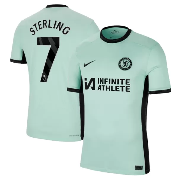 Chelsea Sterling 7 Fotbollströja Tredje 2023/24