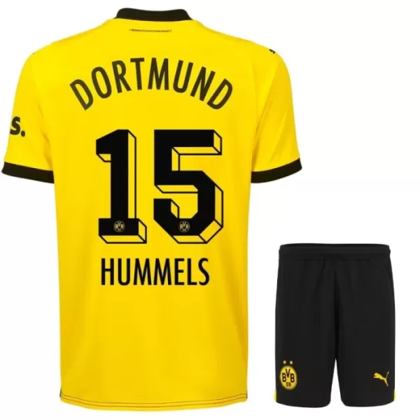 Borussia Dortmund Hummels 15 Fotbollströja Barn Hemma 2023/24