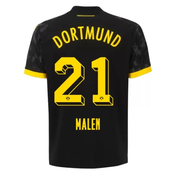 Borussia Dortmund Malen 21 Fotbollströja Borta 2023/24