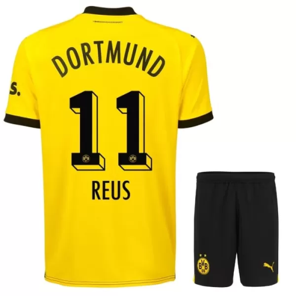 Borussia Dortmund Reus 11 Fotbollströja Barn Hemma 2023/24