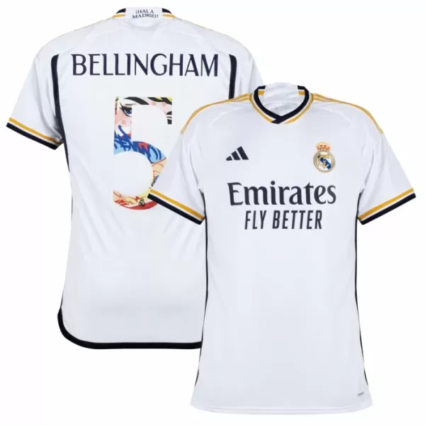 Real Madrid Bellingham 5 Fotbollströja Hemma 2023/24