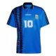 Argentina 10 Fotbollströja Borta Retro 1994