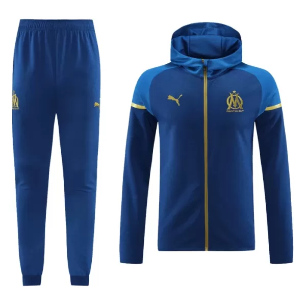 Olympique Marseille Träningsjacka Hoodie-dräkt 2023/24 Navy