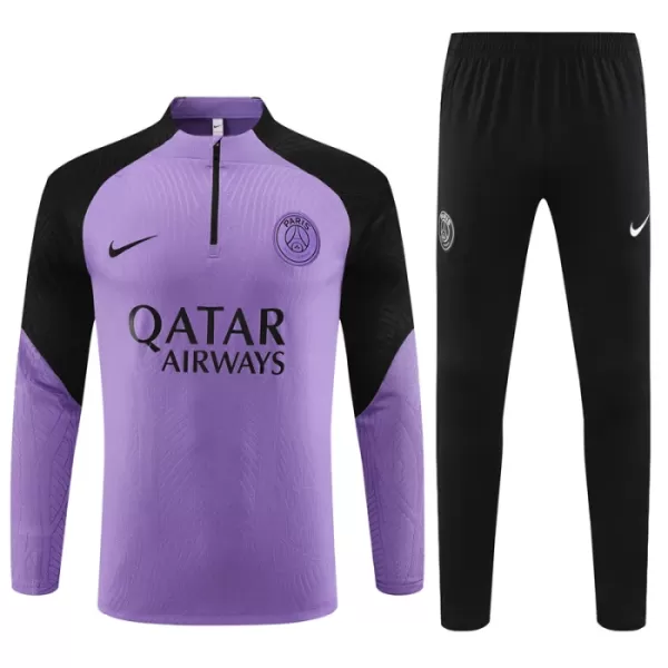 Paris Saint-Germain Träningströjasats Quarter-Zip 2023/24 Lila